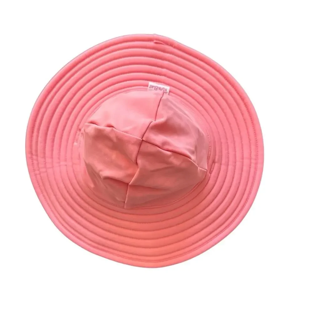 Ruffle Butts Baby Swim Hat UPF 50+ Protection Wide Brim Size 0-12 Months